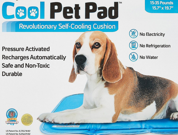 Green Pet Shop Cool Pet Pad Medium