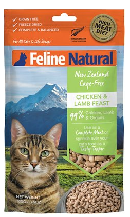 Feline Natural Freeze Dried Diets