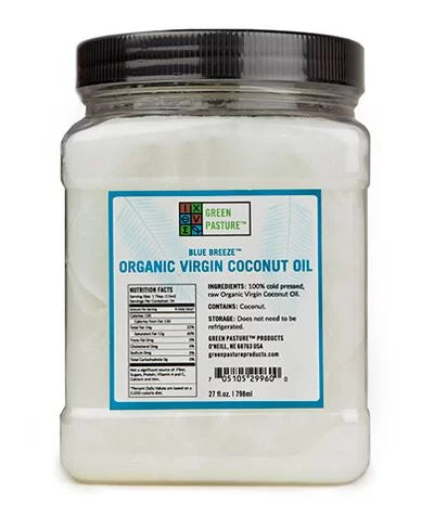Green Pasture Organic Coconut Oil 27oz