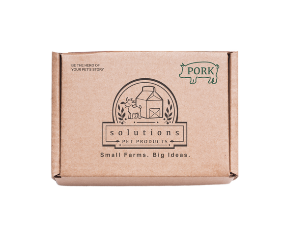 Solutions Cat Raw Sliders Pork 3lb