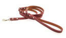 Auburn - Tuscan Italian Leather Collar --4