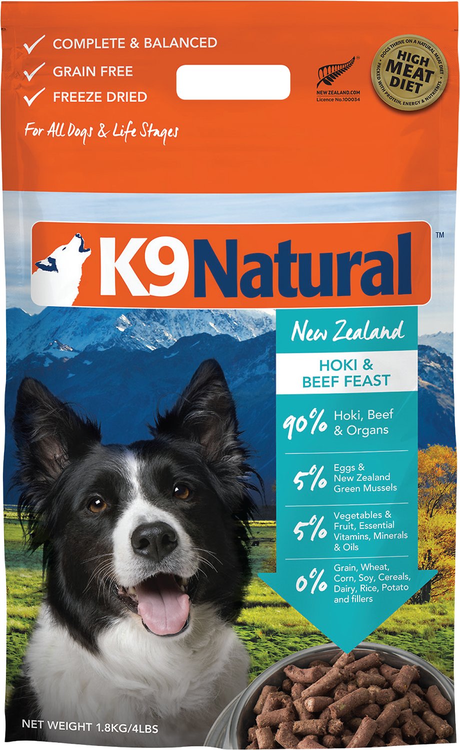 K9 Natural Dog Freeze Dried Diets