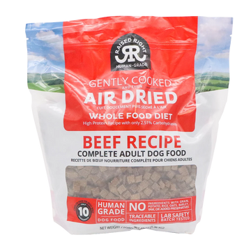 Raised Right Air Dried