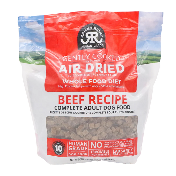 Raised Right Air Dried