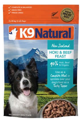 K9 Natural Dog Freeze Dried Diets
