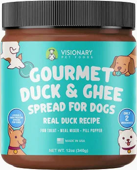 Visionary Pet Foods Duck and Ghee Meat Spread 12oz