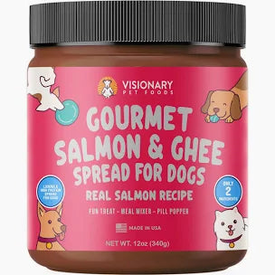 Visionary Pet Foods Salmon and Ghee Meat Spread 12oz