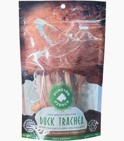Furever Fierce - Duck Trachea 1.6oz, 15ct