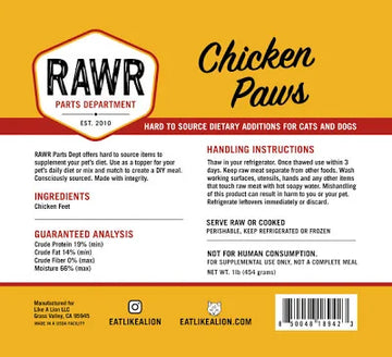 RAWR Frozen Chews - 0