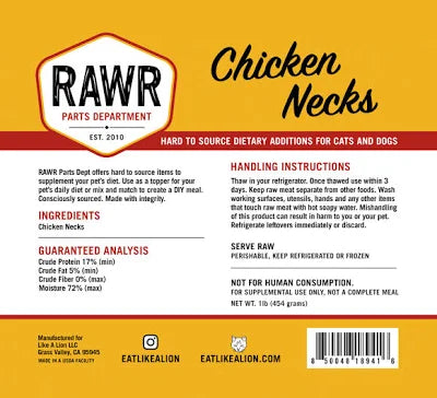 RAWR Frozen Chews