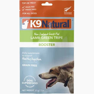 K9 Natural Dog Freeze Dried Green Tripe Booster