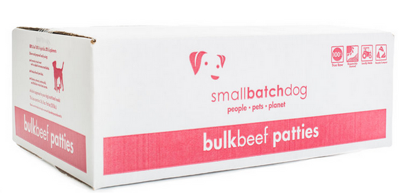 Small Batch Dog Raw Bulk 18lb