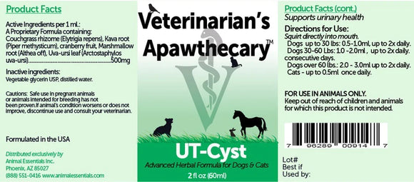 Animal Essentials UT-Cyst 1oz