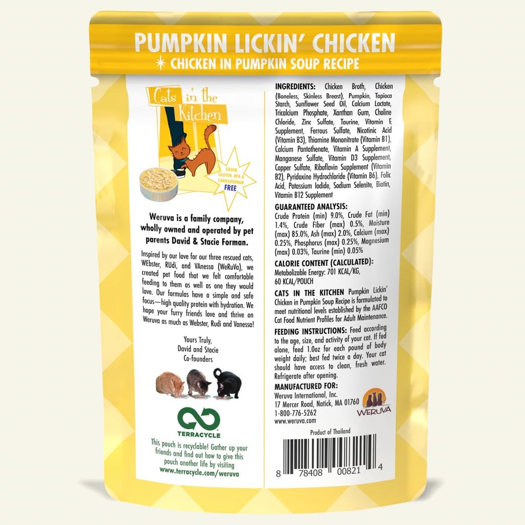 Weruva Wet Cat Food Pouches