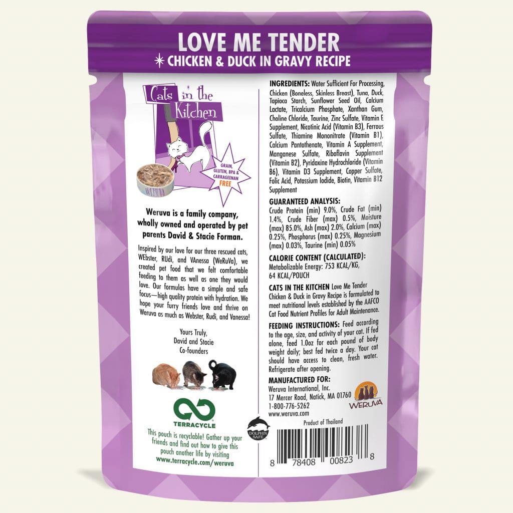 Weruva Wet Cat Food Pouches