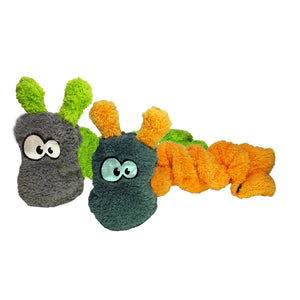 Cycle Dog Toy - Fuzzies, Coil Caterpillar