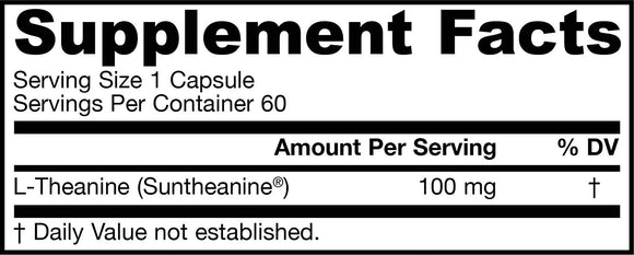 Jarrow Theanine 100mg 60ct