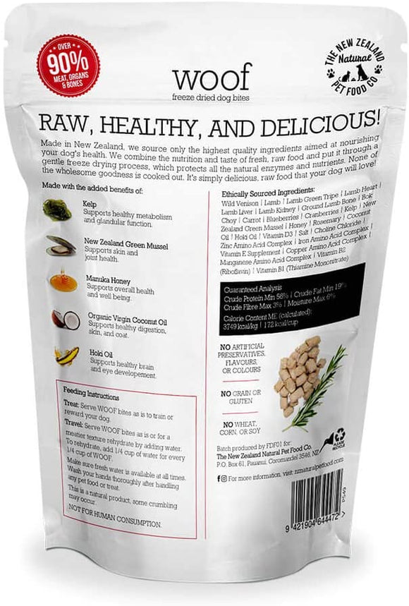 Woof Dog Freeze Dried Diets