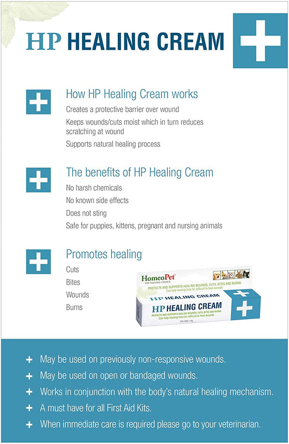 Homeopet Healing Cream - 14 Grams