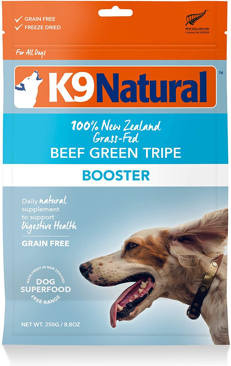 K9 Natural Dog Freeze Dried Green Tripe Booster