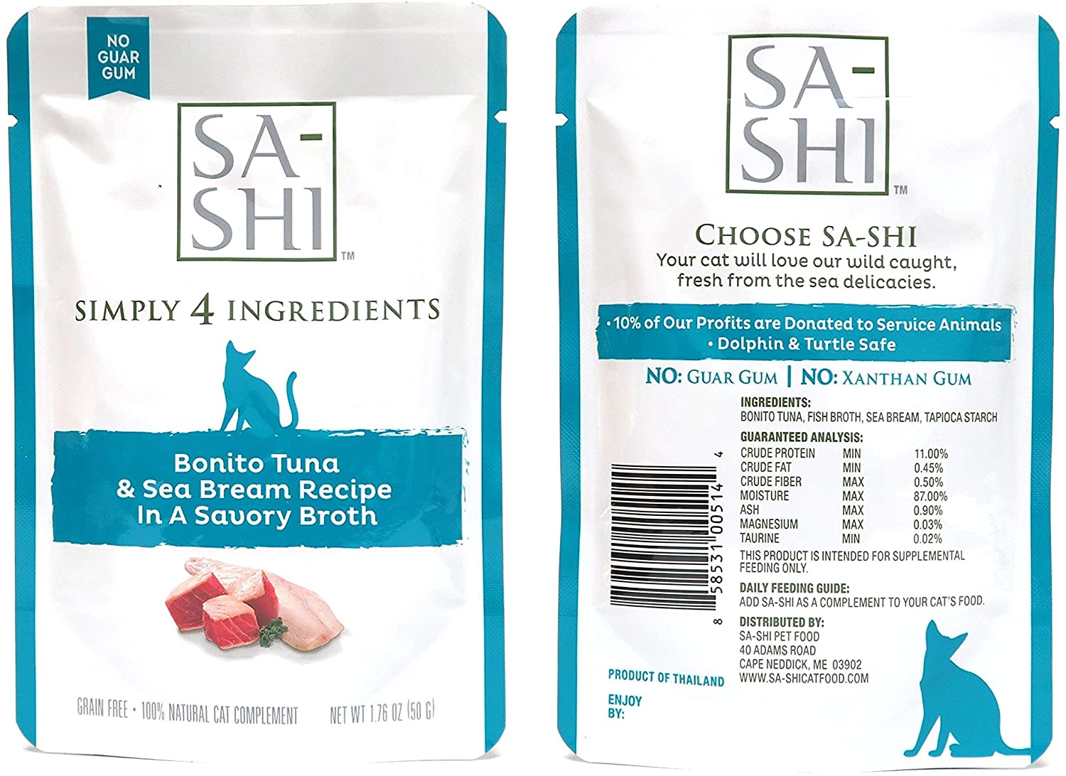 Sa-Shi Wet Cat Food