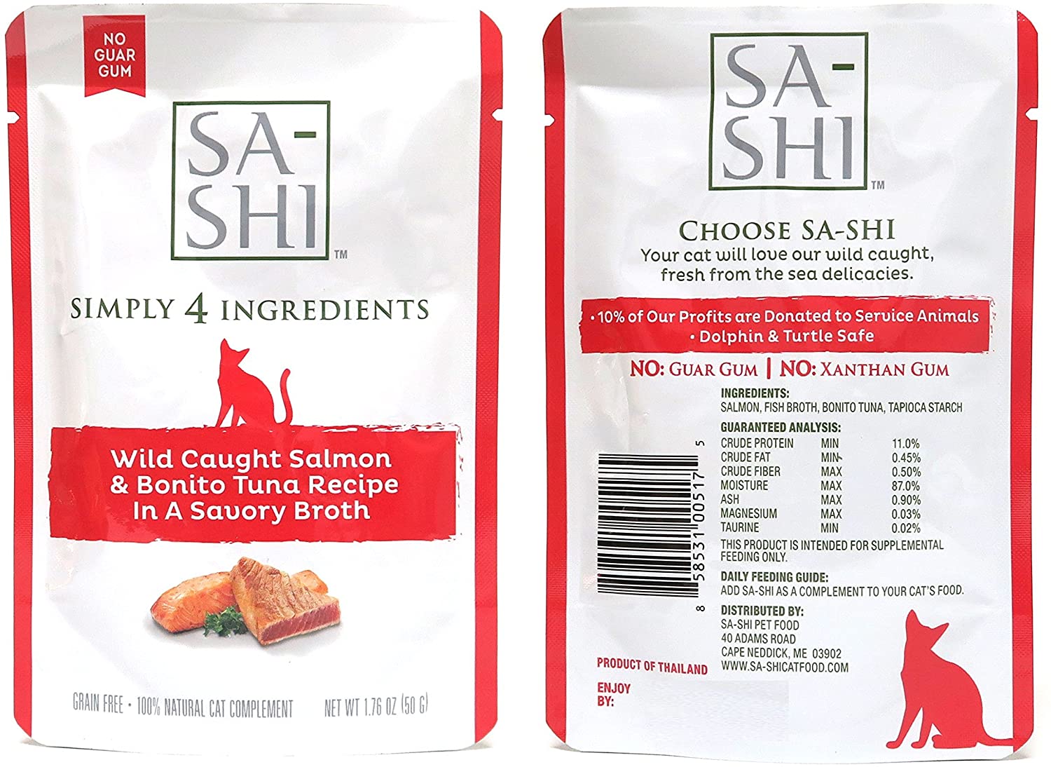 Sa-Shi Wet Cat Food