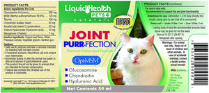 Liquid Health Joint Purr-Fection Glucosamine For Cats 2oz