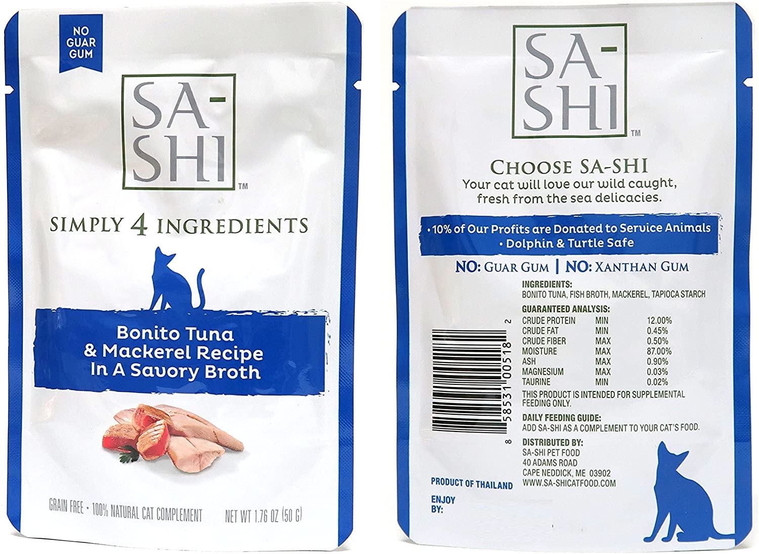 Sa-Shi Wet Cat Food