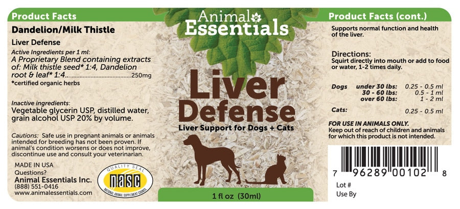 Animal Essentials Liver Defense