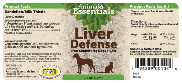 Animal Essentials Liver Defense