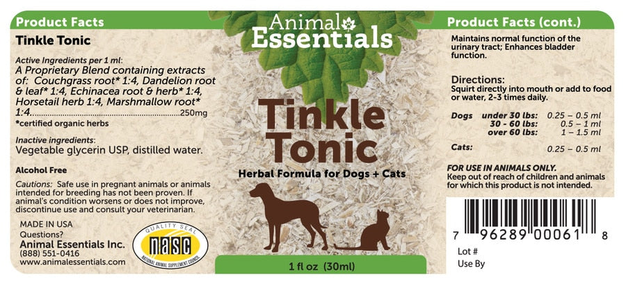 Animal Essentials - Tinkle Tonic