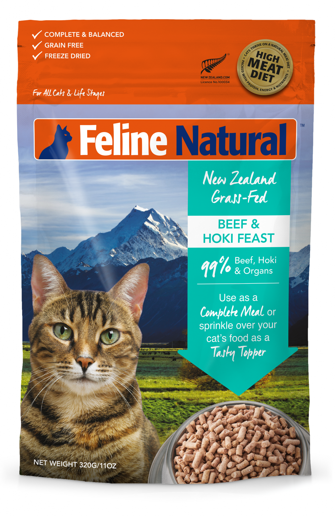 Feline Natural Freeze Dried Diets