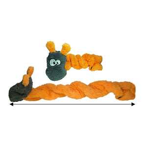 Cycle Dog Toy - Fuzzies, Coil Caterpillar