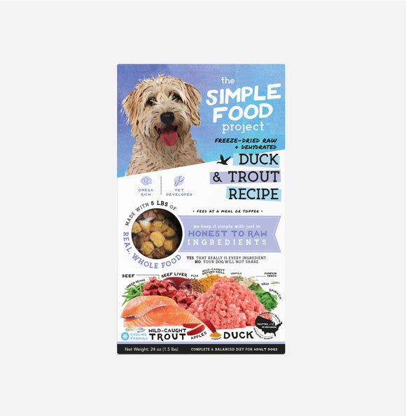 Simple Food Project Dog Freeze Dried Raw