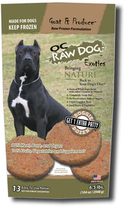 OC Raw Canine Diet Frozen Foods