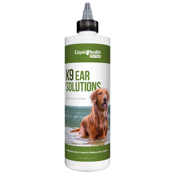 Liquid Health K9 Ear Solution 12 oz