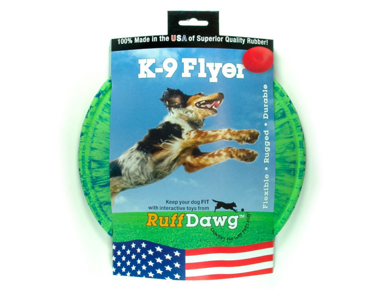 Ruffdawg Rubber Retrieving, Fetch and Tug Toys