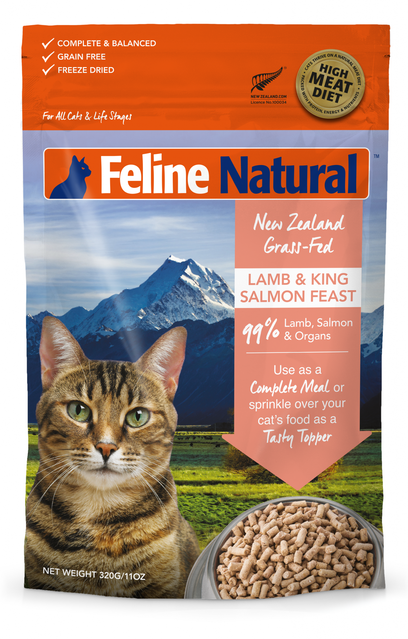 Feline Natural Freeze Dried Diets