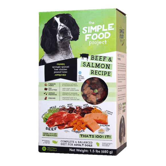 Simple Food Project Dog Freeze Dried Raw