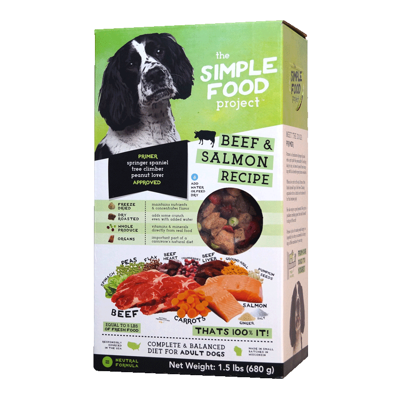 Simple Food Project Dog Freeze Dried Raw