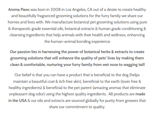 Aroma Paws 2 in 1