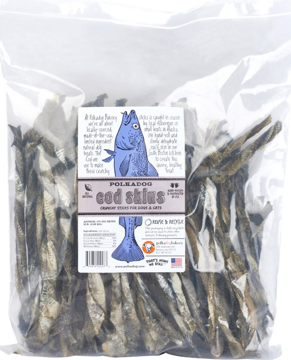 Polkadog 9" Fish Skins