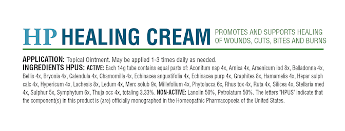 Homeopet Healing Cream - 14 Grams