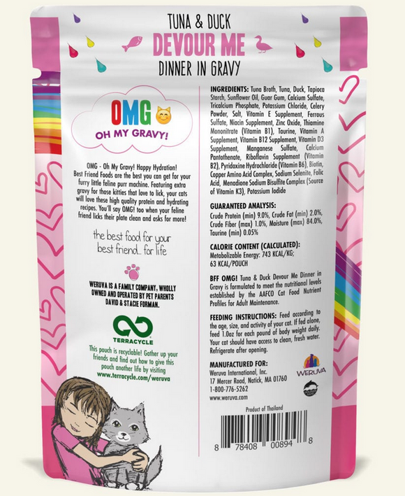 Weruva Wet Cat Food Pouches