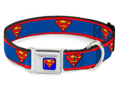 Buckle Down Superheroes and Comics Dog Collars