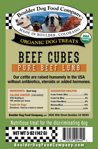 Boulder Dog Food Company Beef Treats