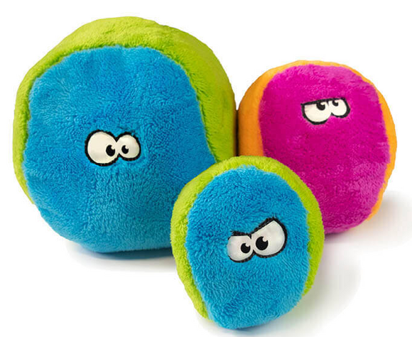 Cycle Dog Toy - Fuzz Balls