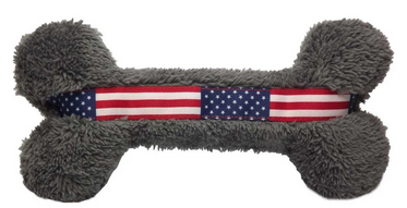 Cycle Dog Toy - Fuzzies, Bones
