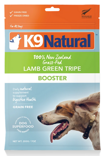 K9 Natural Dog Freeze Dried Green Tripe Booster - 0