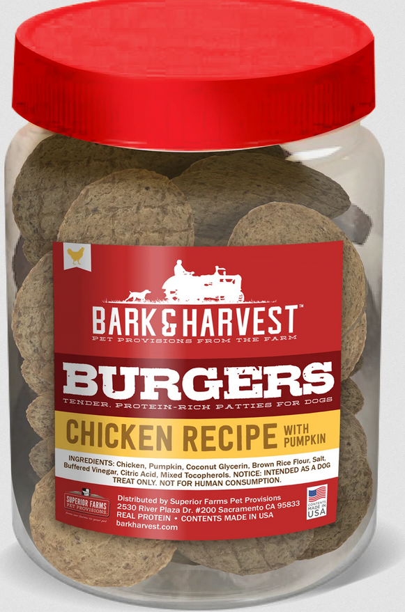 Bark & Harvest Burger Treats